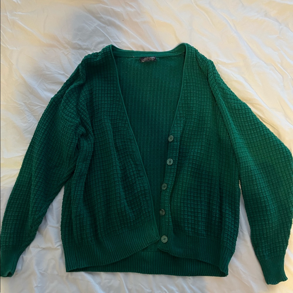 Vintage Green Cardigan